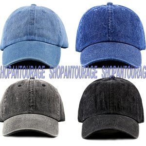 Newhattan 1155 Denim Cotton Vintage Cap Hat